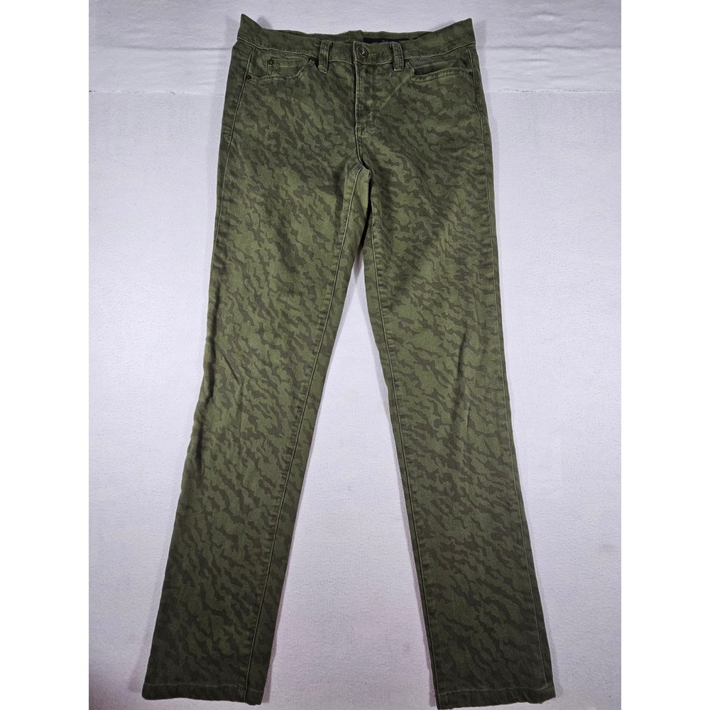 Calvin Klein‎ Jeans Ultimate Skinny Green Camo Print Pants Womens 31/12 WF23A21
